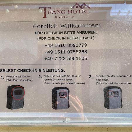 Trang Hotel Rastatt Kültér fotó