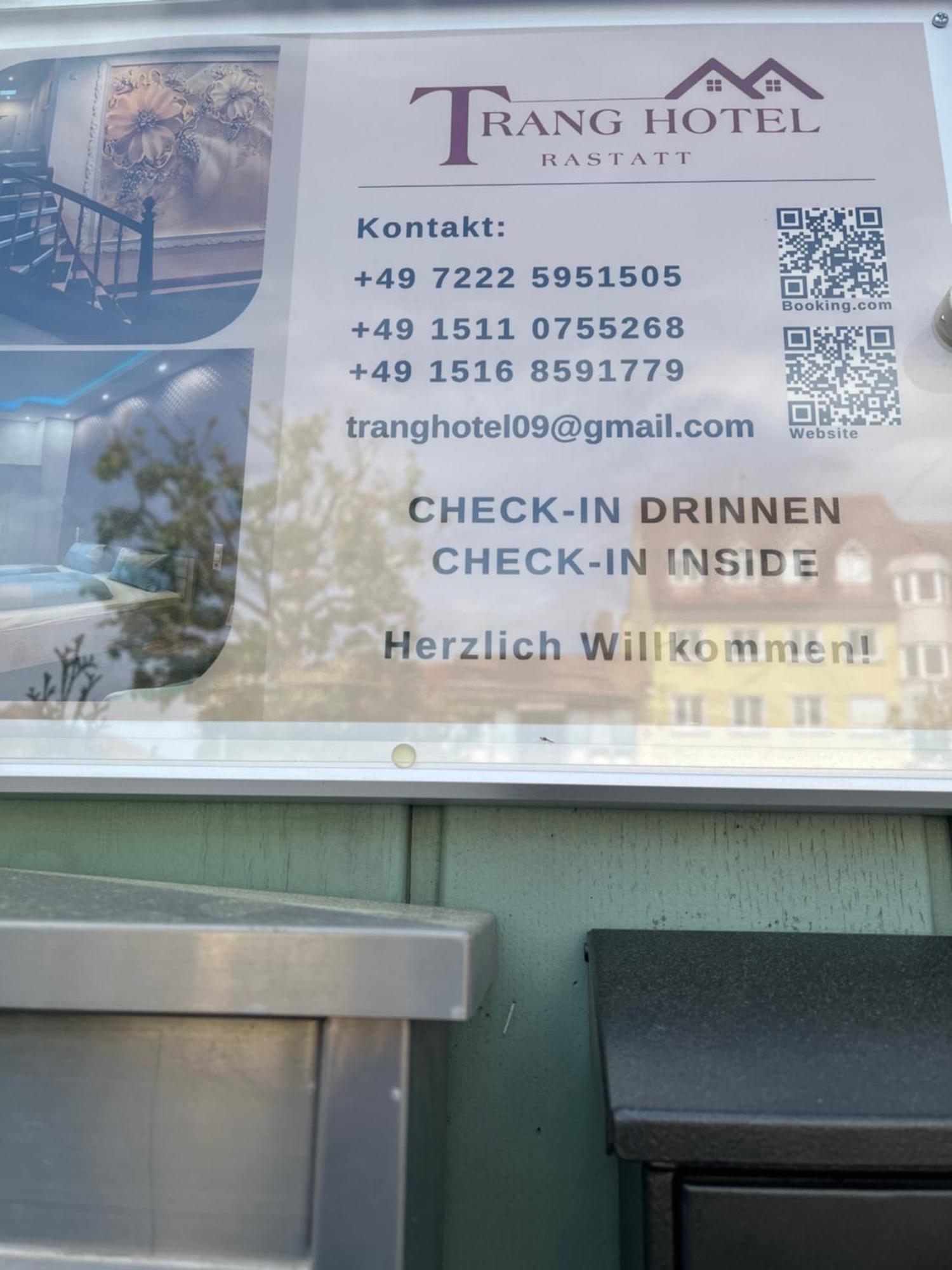 Trang Hotel Rastatt Kültér fotó
