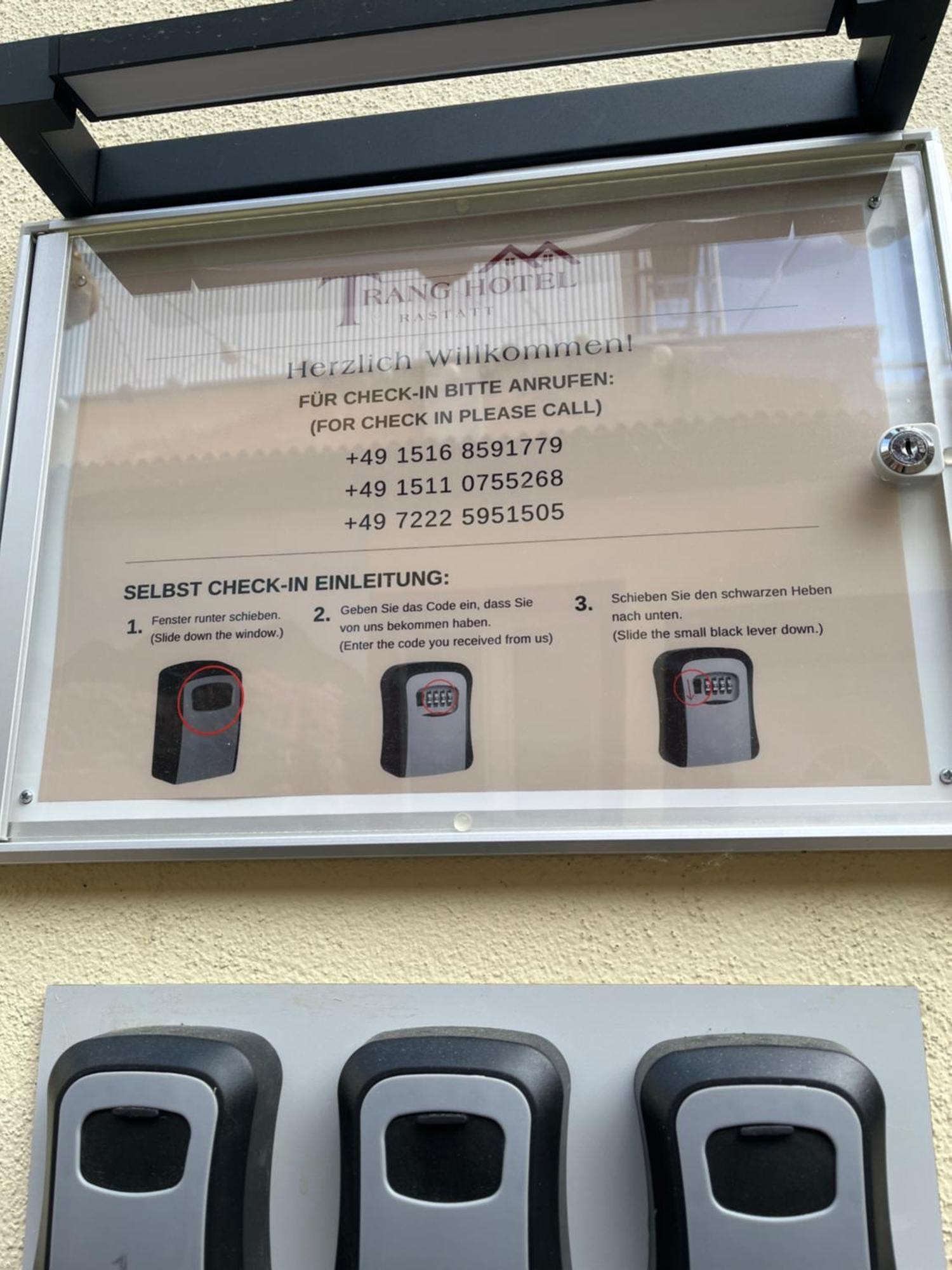 Trang Hotel Rastatt Kültér fotó
